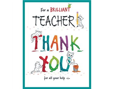 C50 THANK YOU TEACHER BRIGHT SPARKS 6S
