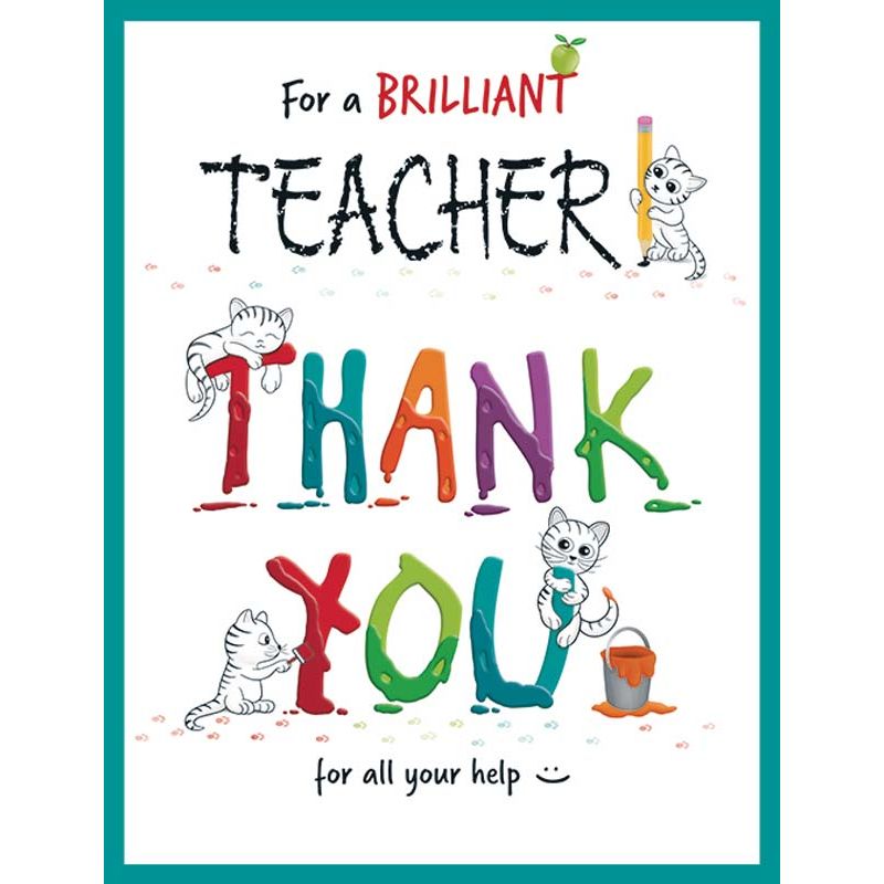 C50 THANK YOU TEACHER BRIGHT SPARKS 6S