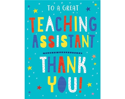 C50 THANK YOU TEACHING ASSISTANT BRIGHT SPARKS 6S