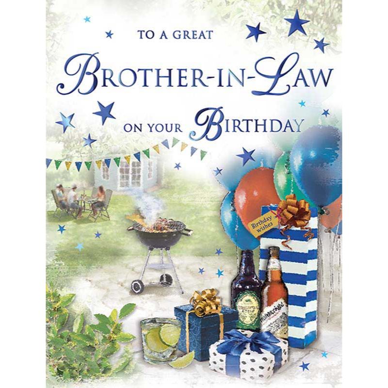 C50 BROTHER IN LAW BIRTHDAY SPECIAL THOUGHTS 6S