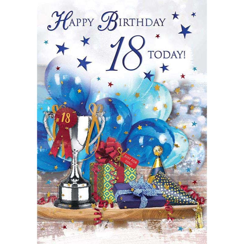 C75 AGE 18 MALE BIRTHDAY SPECIAL THOUGHTS 6S