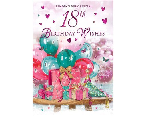 C75 AGE 18 FEMALE BITHDAY SPECIAL THOUGHTS 6S