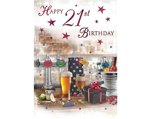 C75 AGE 21 MALE BIRTHDAY SPECIAL THOUGHTS 6S