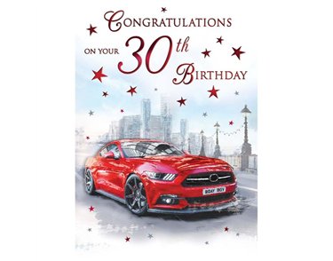 C75 AGE 30 MALE BIRTHDAY SPECIAL THOUGHTS 6S