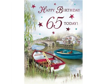 C75 AGE 65 MALE BIRTHDAY SPECIAL THOUGHTS 6S