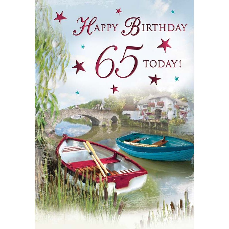 C75 AGE 65 MALE BIRTHDAY SPECIAL THOUGHTS 6S