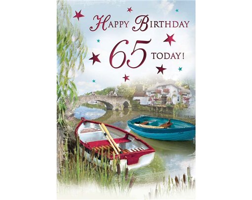 C75 AGE 65 MALE BIRTHDAY SPECIAL THOUGHTS 6S