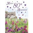C75 AGE 80 FEMALE BIRTHDAY SPECIAL THOUGHTS 6S