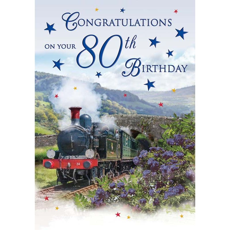 C75 AGE 80 MALE BIRTHDAY SPECIAL THOUGHTS 6S