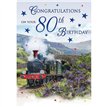 C75 AGE 80 MALE BIRTHDAY SPECIAL THOUGHTS 6S