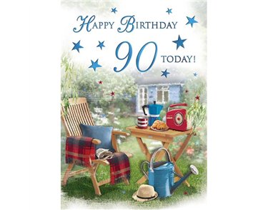 C75 AGE 90 MALE BIRTHDAY SPECIAL THOUGHTS 6S