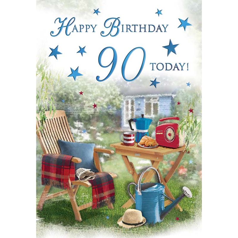C75 AGE 90 MALE BIRTHDAY SPECIAL THOUGHTS 6S