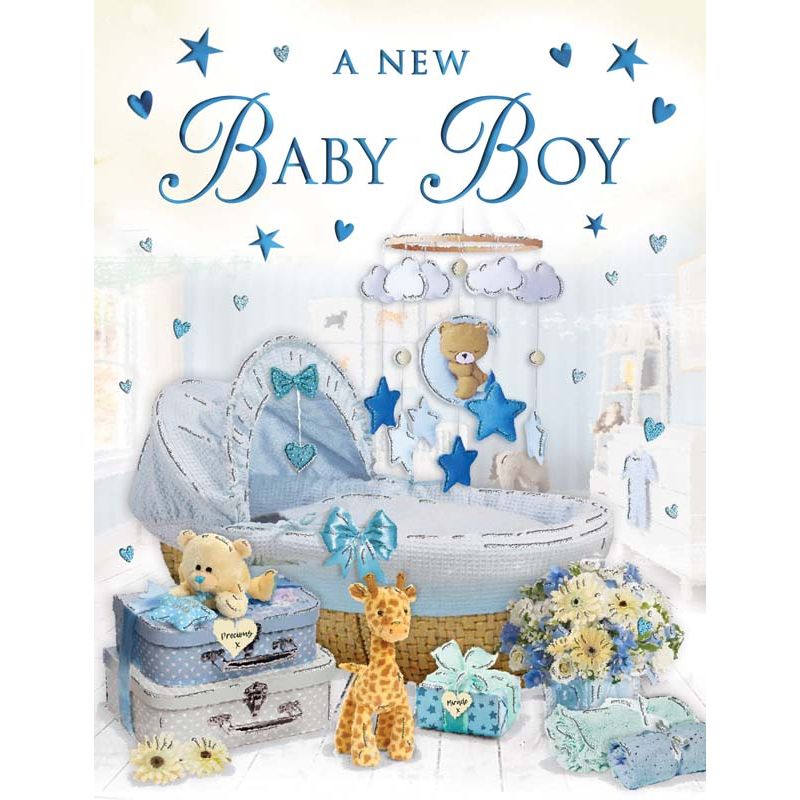 C50 BABY BOY CONGRATS SPECIAL THOUGHTS 6S