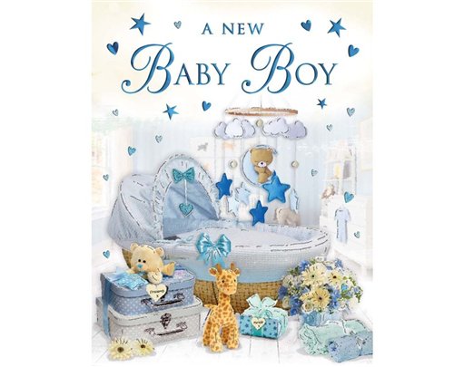 C50 BABY BOY CONGRATS SPECIAL THOUGHTS 6S