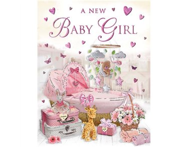 C50 BABY GIRL CONGRATS SPECIAL THOUGHTS 6S