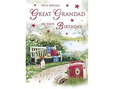 C75 GREAT GRANDAD BIRTHDAY  SPECIAL THOUGHTS 6S