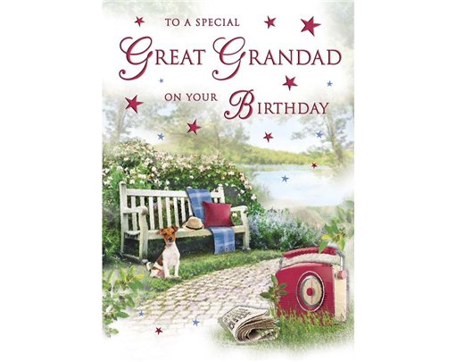 C75 GREAT GRANDAD BIRTHDAY  SPECIAL THOUGHTS 6S