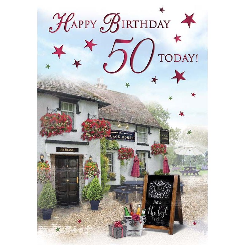 C75 AGE 50 MALE BIRTHDAY SPECIAL THOUGHTS 6S