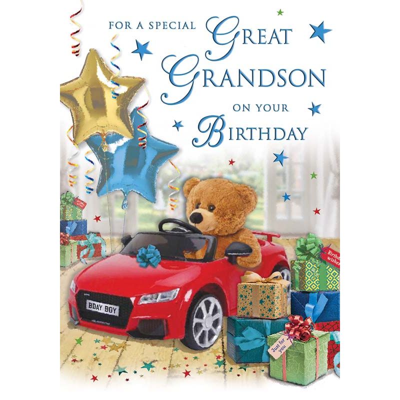 C75 GREAT GRANDSON BIRTHDAY  SPECIAL THOUGHTS 6S
