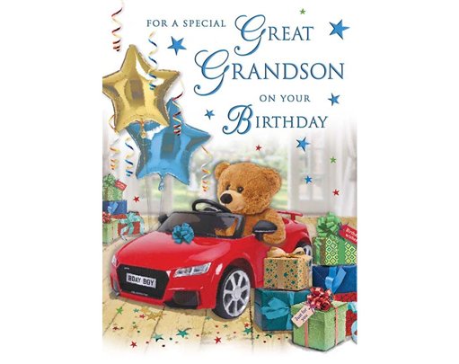 C75 GREAT GRANDSON BIRTHDAY  SPECIAL THOUGHTS 6S