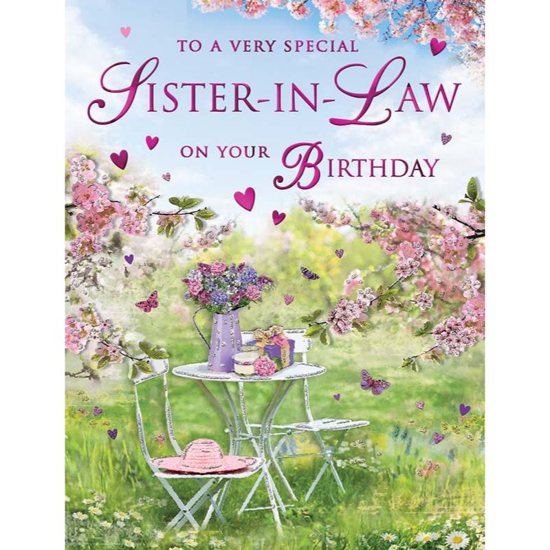 C50 SISTER IN LAW BIRTHDAY SPECIAL THOUGHTS 6S