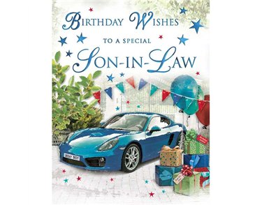 C50 SON IN LAW BIRTHDAY SPECIAL THOUGHTS 6S