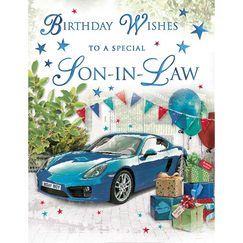 C50 SON IN LAW BIRTHDAY SPECIAL THOUGHTS 6S