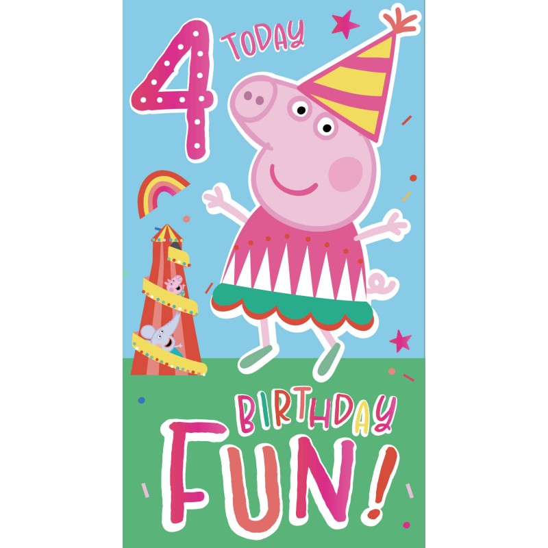 Peppa Pig 4 Today - Birthday Fun !