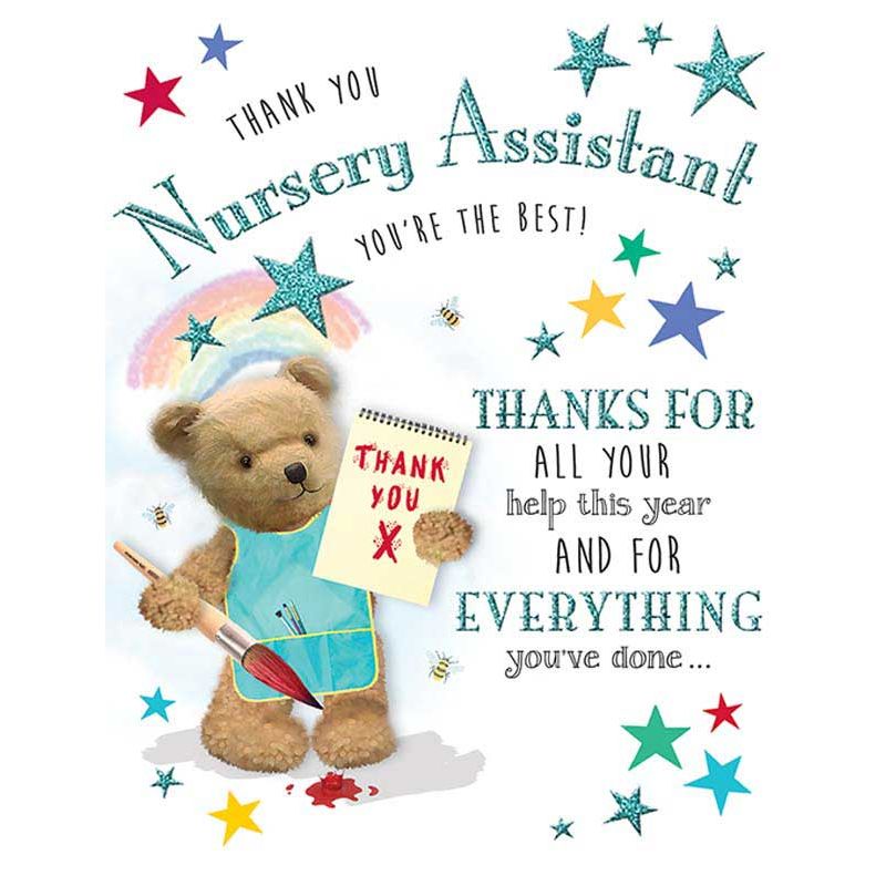 C50 THANK YOU NURSERY ASSISTANT HONEYBUN 6S