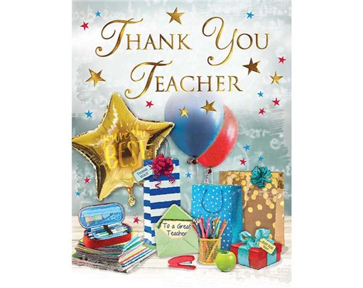 C50 THANK YOU TEACHER SPECIAL THOUGHTS 6S