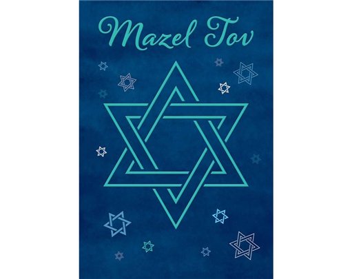 C35 MAZEL TOV LET'S CELEBRATE 6S