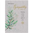 C35 JEWISH VERSE SYMPATHY REGAL 6S
