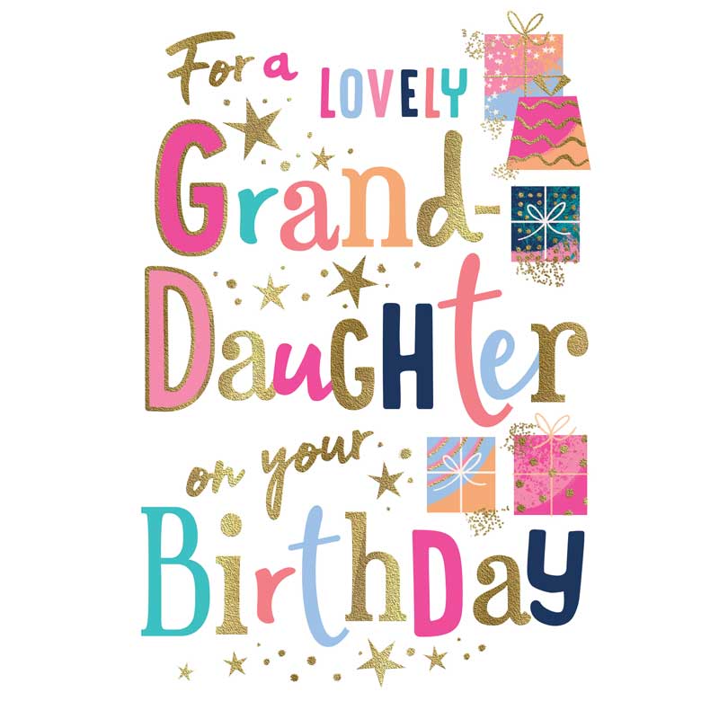 C75 GRANDDAUGHTER BIRTHDAY MORELLO 6S