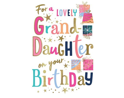 C75 GRANDDAUGHTER BIRTHDAY MORELLO 6S