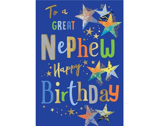 C75 NEPHEW BIRTHDAY MORELLO 6S