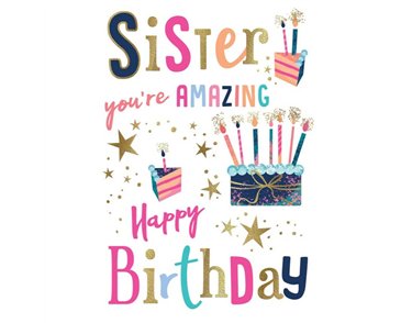 C75 SISTER BIRHTDAY MORELLO 6S