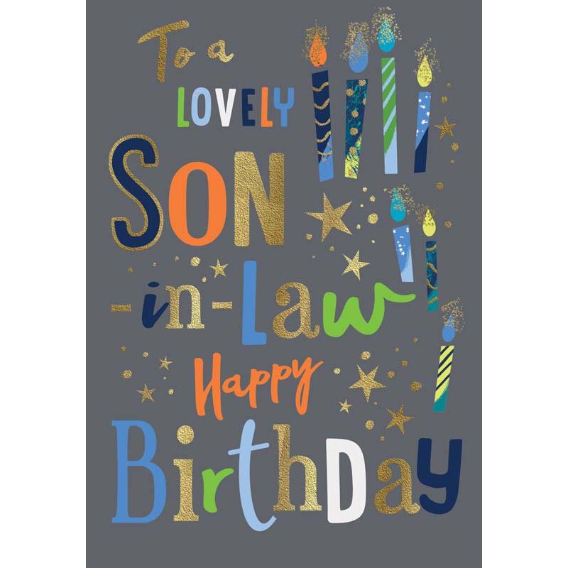 C75 SON IN LAW BIRTHDAY MORELLO 6S