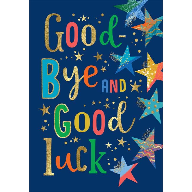 C75 GOODBYE & GOOD LUCK MORELLO 6S