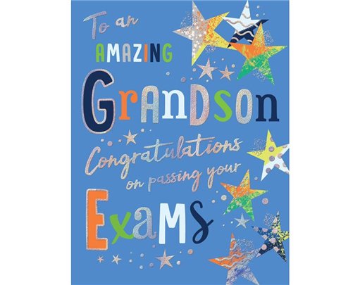 C50 EXAM CONGRATULATIONS GRANDSON MORELLO 6S