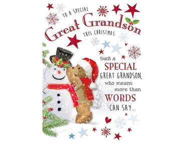 C75 GREAT GRANDSON HONEYBUN REGAL XMAS 6S