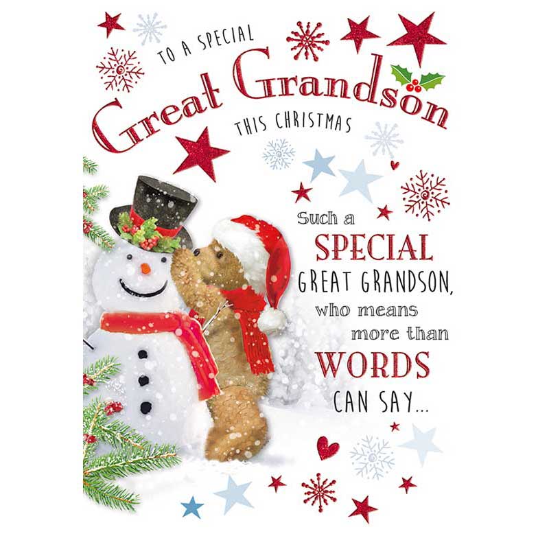 C75 GREAT GRANDSON HONEYBUN REGAL XMAS 6S