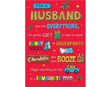 C75 HUSBAND THE LAST LAUGH REGAL XMAS 6S