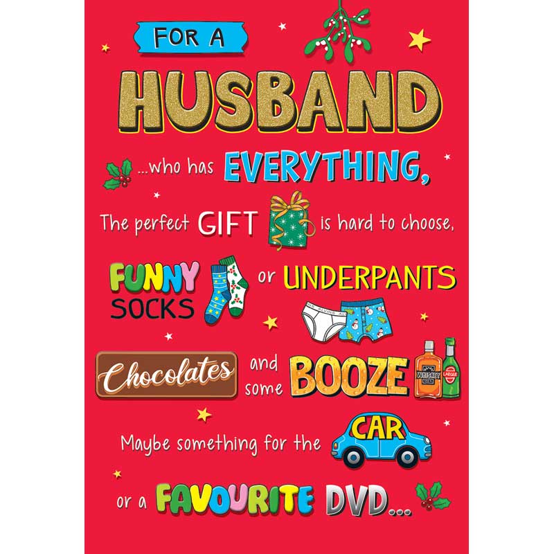 C75 HUSBAND THE LAST LAUGH REGAL XMAS 6S