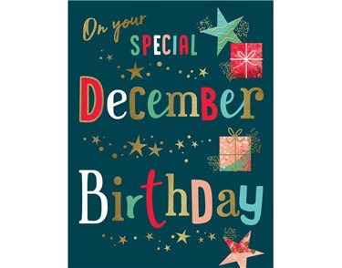 C50 DECEMBER BIRTHDAY MORELLO REGAL XMAS 6S