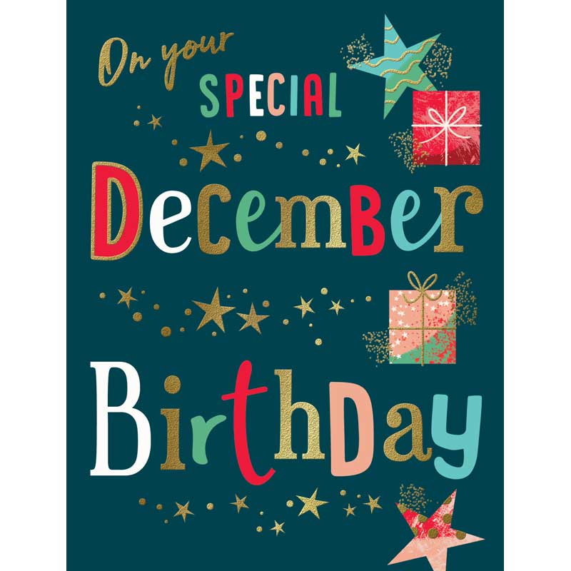 C50 DECEMBER BIRTHDAY MORELLO REGAL XMAS 6S