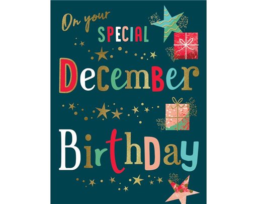 C50 DECEMBER BIRTHDAY MORELLO REGAL XMAS 6S
