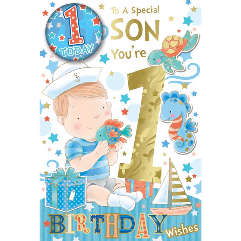 C75 SON AGE 1 BADGED CARD 6S
