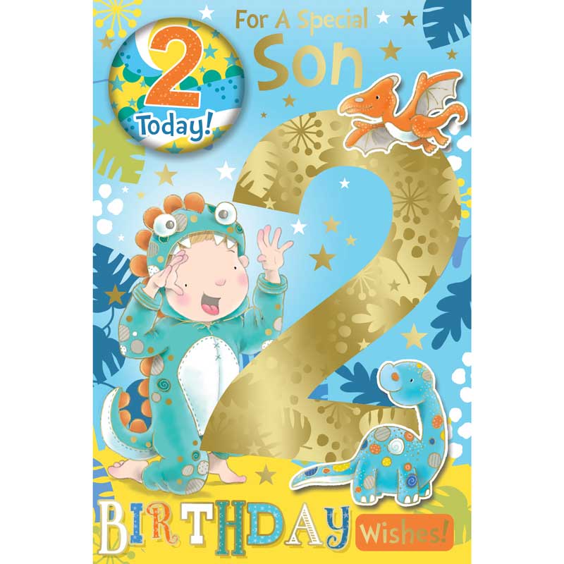 C75 SON AGE 2 BADGED CARD 6S