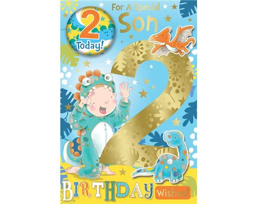 C75 SON AGE 2 BADGED CARD 6S