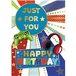 C50 BIRTHDAY JUV BOY SILVERLINE 12S